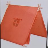 Tente de jeu safari de Luxe - dimensions - 116,5x110x99,5cm - Couleur Oranje