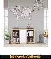 Dressoir - Luxe design - Spaanplaat - Sonoma eikenkleurig wit - Woonkamer - slaapkamer - Modern - Hal - Nieuwste Collectie