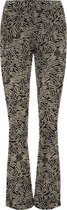 VERO MODA VMKAMMA NW FLARED JERSEY PRINT PANT LCS Dames Broek - Maat XS x L34