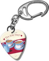 Plectrum sleutelhanger Tea for Two