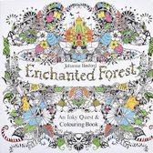 Kleurboek voor volwassenen - enchanted forest - Johanna Basford - 24 pagina's - 18,5x18,5 cm