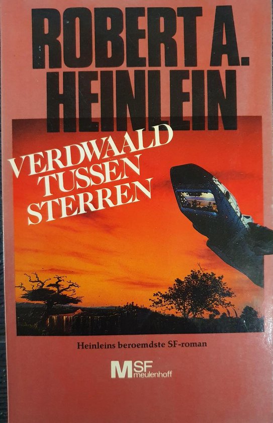 Omslag van Verdwaald tussen Sterren door Robert A. Heinlein
