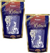 Lakse Kronch- Pocket zalmsnacks- duo pakket voordeelverpakking- 2 x 175 gram-  gezonde beloning- graanvrij