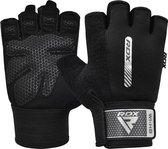 RDX Sports Fitness Handschoenen W1  - Half Finger Groen - L