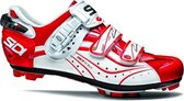 Sidi Scarpe Eagle 6 - Mountainbikeschoenen - SRS Carbon Zool - Rood Wit - Maat 45