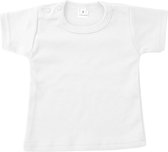 WDLS- Baby T-shirt- Korte mouw- Wit- Maat 74/80