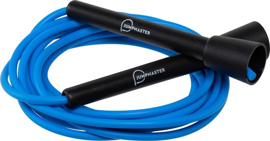 Jumpmaster Speed Rope Floyd - springtouw (black & blue) 305cm/⌀5mm/100gr - jump rope