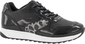 graceland Zwarte sneaker panterprint - Maat 35