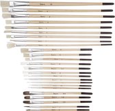 Studio 71 - Brush set long and short handle 25pcs