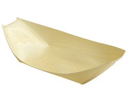 Amuse bootje Hout FSC® 115 x 70 mm - 100 st/ds.