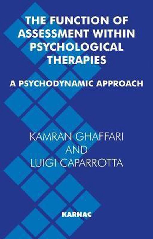 The Function of  Assessment Within Psychological Therapies - cover