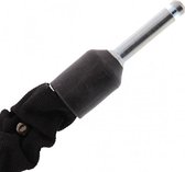 insteekketting ULC-130 staal/polyester 130 cm zwart