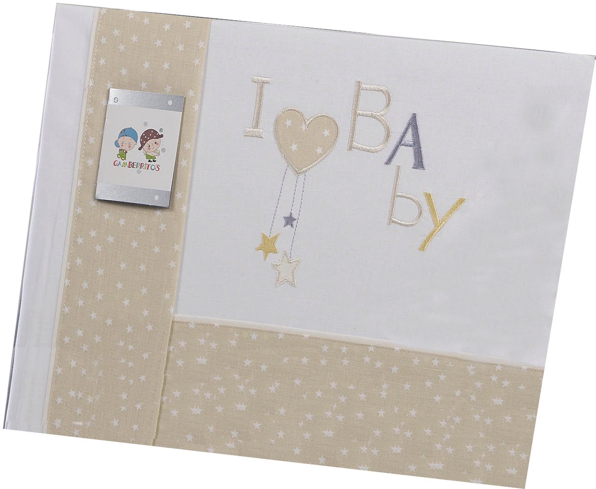 Gamberritos Laken Set Beige Baby 3-delig Klein