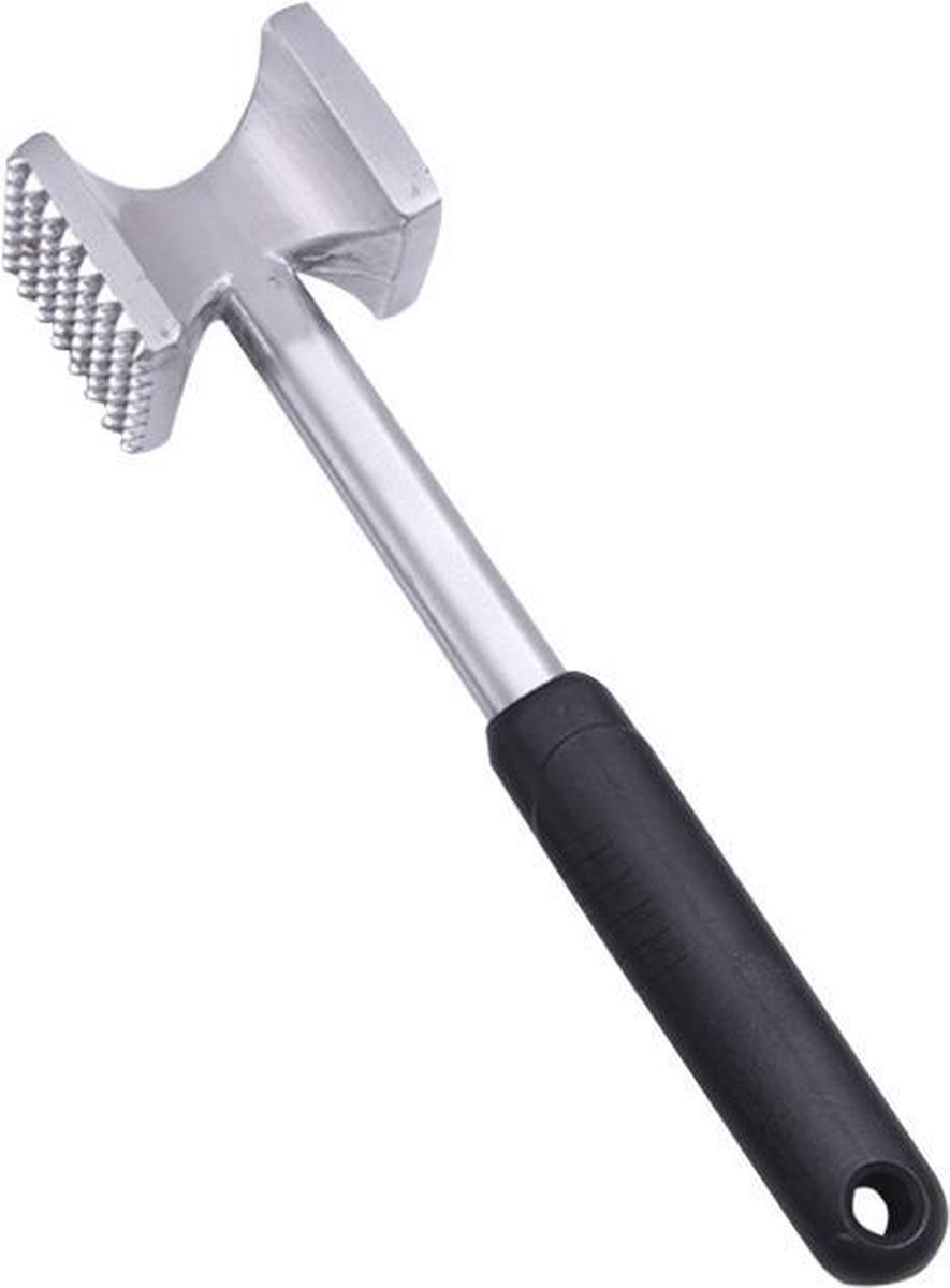 YUGN Vleeshamer 26 CM - Vleesvermalser - Ideaal Om Vlees Mals Te Krijgen - Meat Tenderizer Vleespletter - Barbecue Tip - Barbeque BBQ Accesoires - Cadeautip