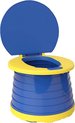 Plaspotje - Zinaps Children's Toiletzitting Folding Commode voor Baby Training Indoor Outdoor Reizen Potty met Reistas (blauw) (WK 02129)
