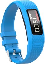 Horlogebandje Geschikt voor Garmin Vivofit 2 Pols Blauw - Siliconen - Horlogebandje - Polsbandje - Bandjes.nu - Polsband