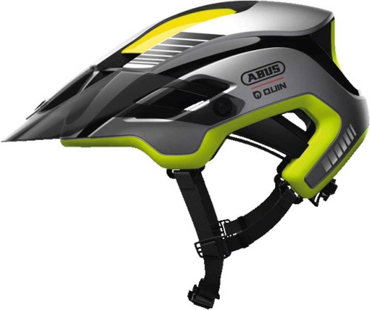 Abus helm Moventor Quin Neon Geel L 58-61