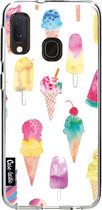 Casetastic Samsung Galaxy A20e (2019) Hoesje - Softcover Hoesje met Design - Ice Creams Print