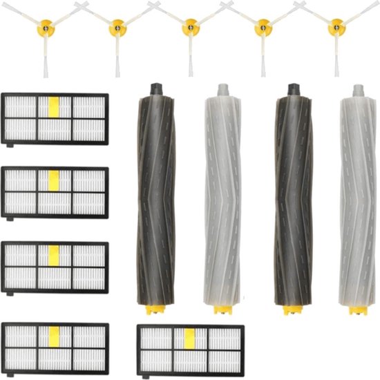 accessoireset - Geschikt voor iRobot Roomba 800/900 - Borstels + HEPA  filters | bol.com