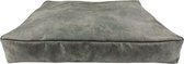 Dog's Lifestyle hondenkussen Vintage Lederlook Grijs 90cm - Premium Kwaliteit!