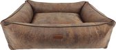 Dog's Lifestyle hondenmand Vintage lederlook bruin M 85cm - Premium kwaliteit!