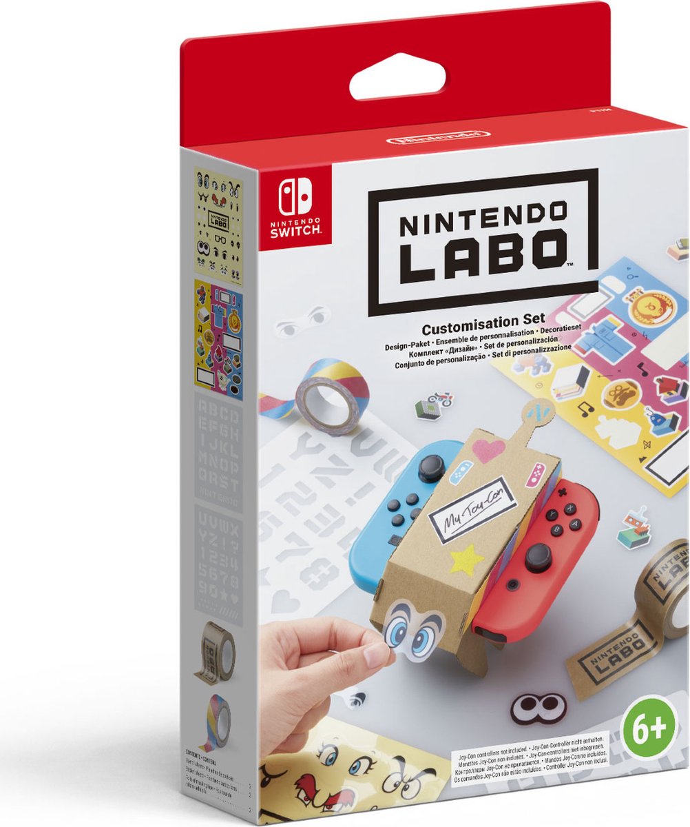 Nintendo Labo decoratieset - Controller skin - Accessoirepakket