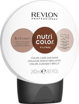 Revlon - Nutri Color Filters Toning 240 ml - 524 Coopery Pearl Brown