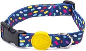 Morso - Halsband Hond Gerecycled Color Invaders Paars