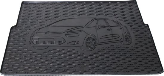 Rubber kofferbakmat met opdruk - Citroen C4 Picasso vanaf 2013