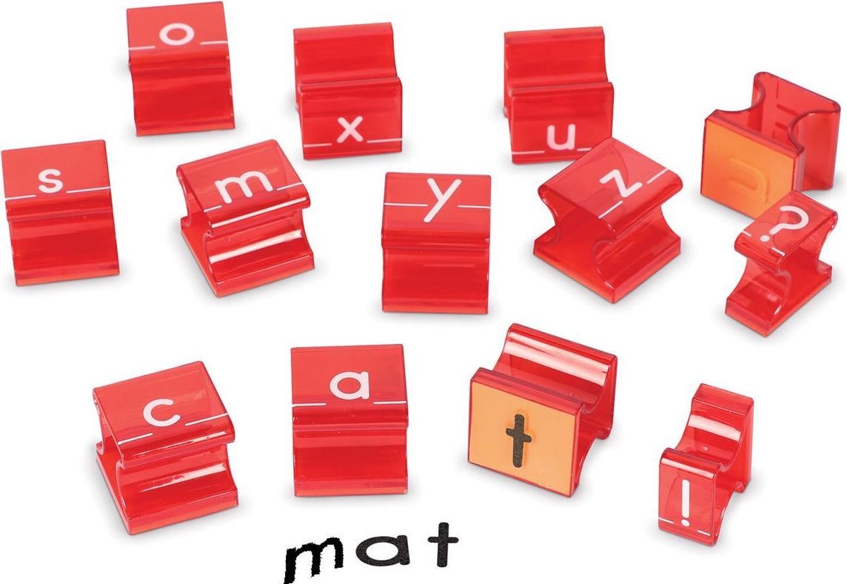 Alfabetstempels voor klei, FORMVERSITY hoofdletters om te knutselen, 3D- bedrukte kleistempels voor klei, kleine letters van het alfabet