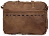 Himalayan Hennep Laptoptas - Narayani Leather - Fairtrade & duurzaam