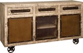 Dressoir | alexandra | mangohout | 153 x 40 x 88(h) cm