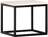 Salontafel - Vierkant - Steen - Marmer - Luxe - Goud - Bijzet tafel - Modern - Nieuwste Collectie