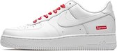 Nike Air Force 1 Low Supreme, White, CU9225 100, EUR 42.5