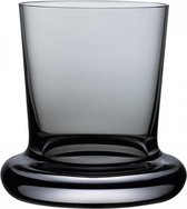 Nude Stamp Waterglazen, 2 stuks 0,27L smoke grijs