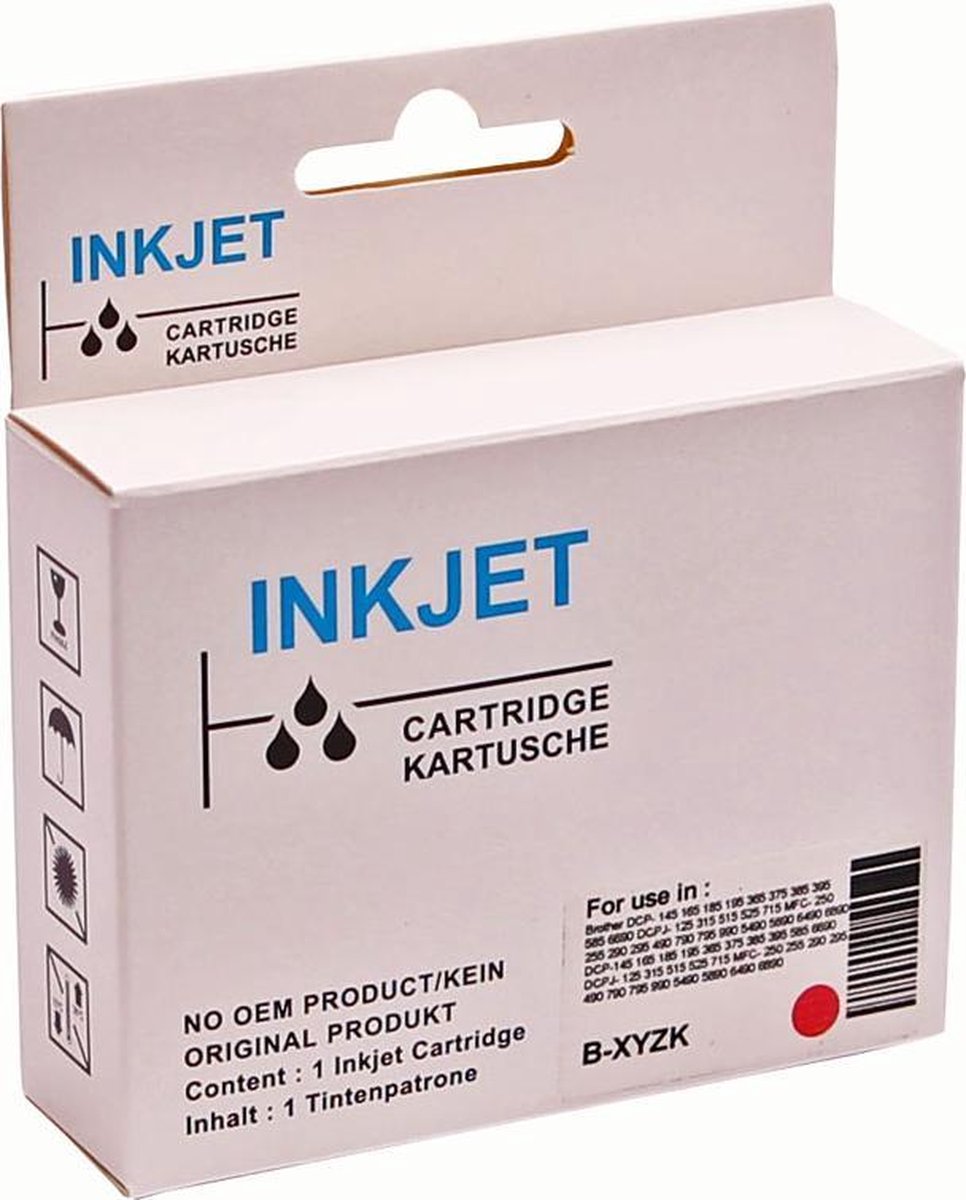 ABC huismerk inkt cartridge geschikt voor HP 82 magenta voor HP Designjet 500 500E 500PS 24