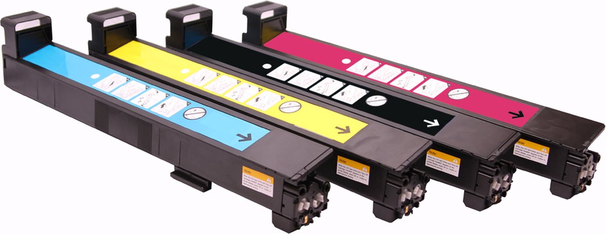 Set 4x ABC huismerk toner geschikt voor HP Color LaserJet CP6015 CP6015DE CP6015DN CP6015DNE CP6015N CP6015XH CP 6015 CP 6015DE CP 6015DN CP 6015DNE CP 6015N 6015XH 823A CB380A 824A CB381A CB382A CB383A