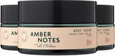 Etos Home Retreat Amber Notes Body Crème - 3 x200 ml