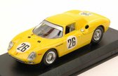 De 1:43 Diecast Modelcar van de Ferrari 250 LM #26 van de 24H LeMans van 1965. De coureurs waren G. Gosselin en P. Dupay. De fabrikant van het schaalmodel is Best Model. Dit model is alleen online verkrijgbaar