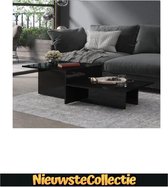 LUXE LIMITED EDITION Salontafel - Spaanplaat - Hoogglans zwart - Woonkamer - Decoratie - Luxe - Vierkant - Nieuwste Collectie