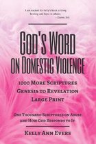 God's Word on Domestic Violence- God's Word on Domestic Violence, Large Print