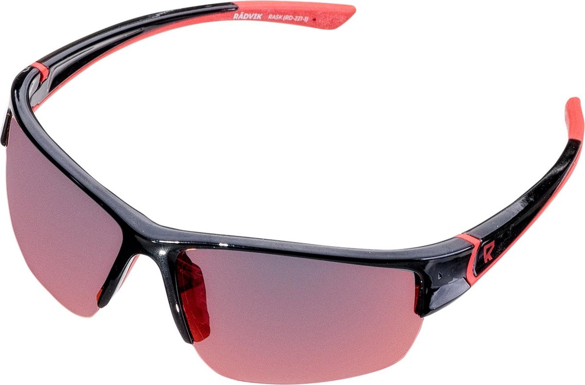 Radvik SportbrilUnisex - zwart - rood