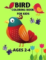 Bird Coloring Book for Kids Ages 2-4