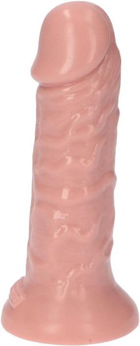 Goedkoopste Dildo Romeo - 12,5 cm - Made in Italy - Biobased - Ftalaten vrij - beige