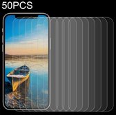 50 PCS 0.26mm 9H 2.5D gehard glasfilm voor iPhone 13 Pro Max