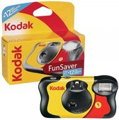 Kodak Fun Saver - Wegwerpcamera met flitser - 27+12 foto's