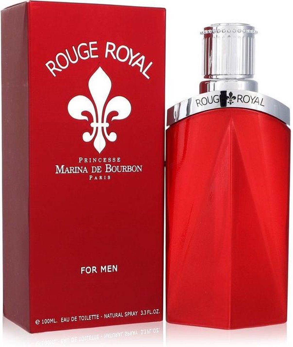 Marina De Bourbon Marina De Bourbon Rouge Royal Eau De Toilette Spray 100 Ml For Men
