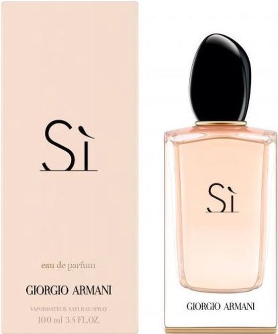 Tientallen reflecteren Uitputting Giorgio Armani Sì 100 ml - Eau de Parfum - Damesparfum | bol.com