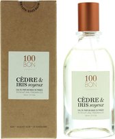 100BON Cèdre & Iris Soyeux - Eau de Parfum - 50ml - Spray - Parfum - Dames parfum