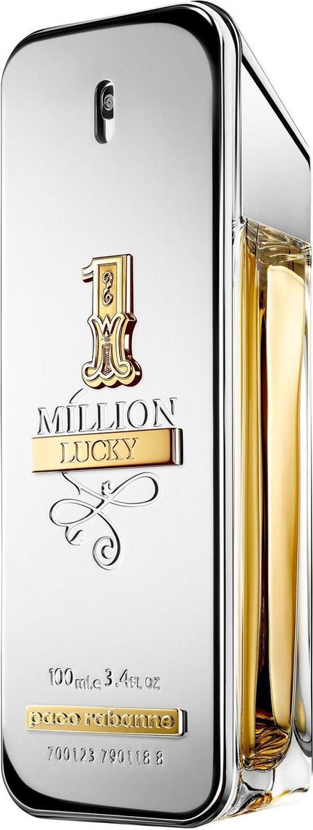 Paco Rabanne 1 Million Lucky 100 ml - Eau de Toilette - Herenparfum